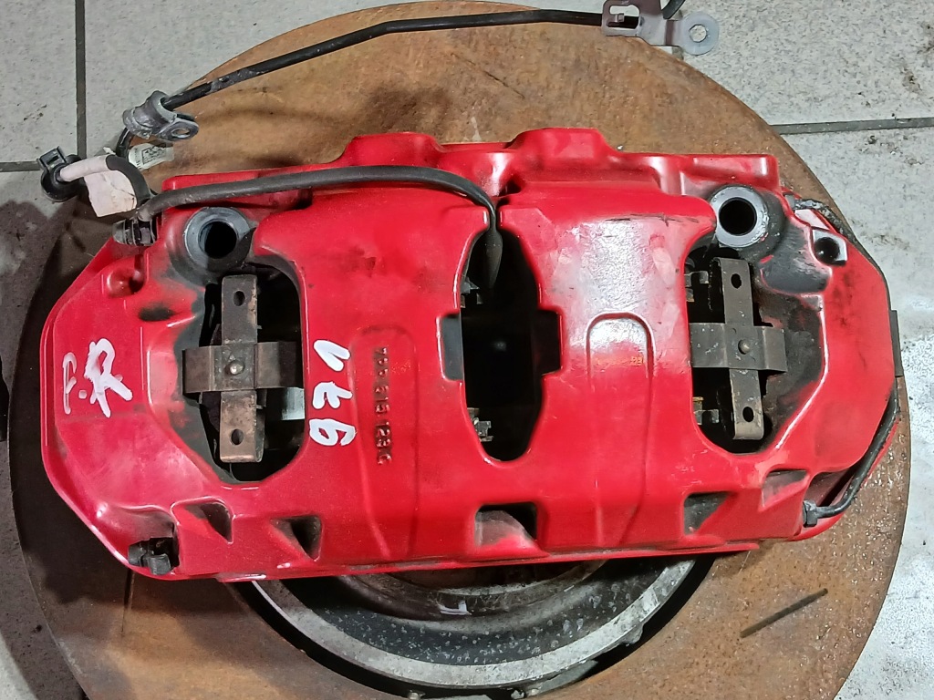 фото №15, Porsche panamera turbo 971 тормозные диски суппорты комплект перед задняя