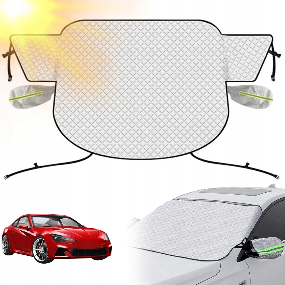 Купить Универсальная мат на стекло передняя antyszronowa przeciwśniegowa + магниты