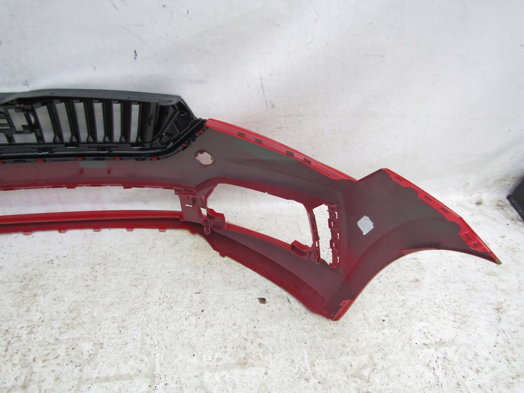 фото №6, Бампер skoda scala 657 19-21 перед решітка радіатора