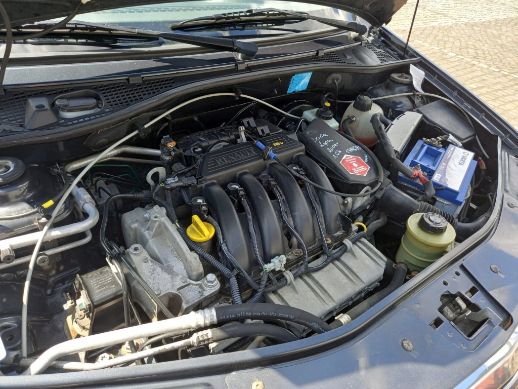 фото №1, Двигатель dacia logan 2007r 1.6 b k4m690