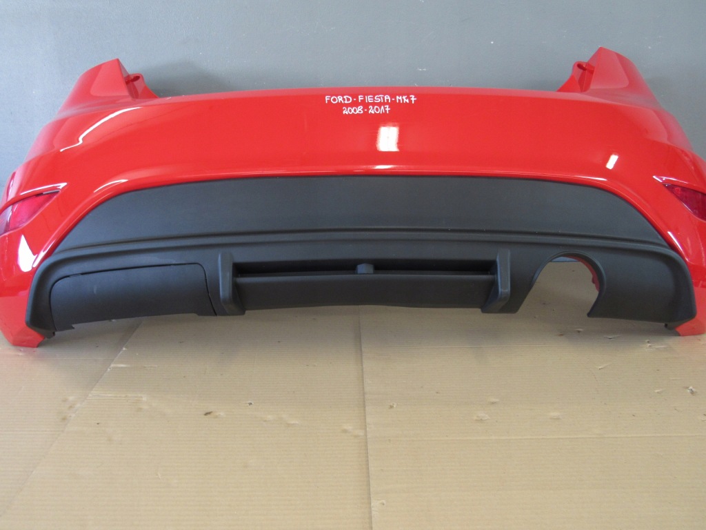 фото №4, Ford fiesta mk7 2008-2017 бампер задняя