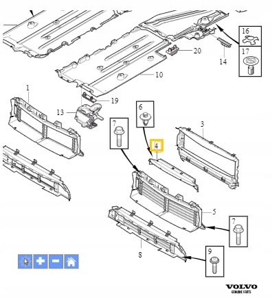 фото №8, Впуск повітропровід повітря volvo xc40 оригінальний номер 31690819