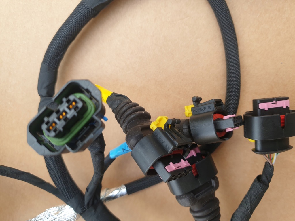 фото №5, Maserati quattroporte ghibli 3,0 электропроводка электрическая двигателя жгут