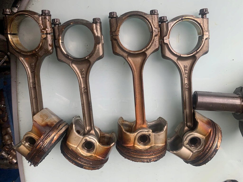 фото №4, Поршень + шатун honda frv 1.8 fr-v r18a1 r18a2