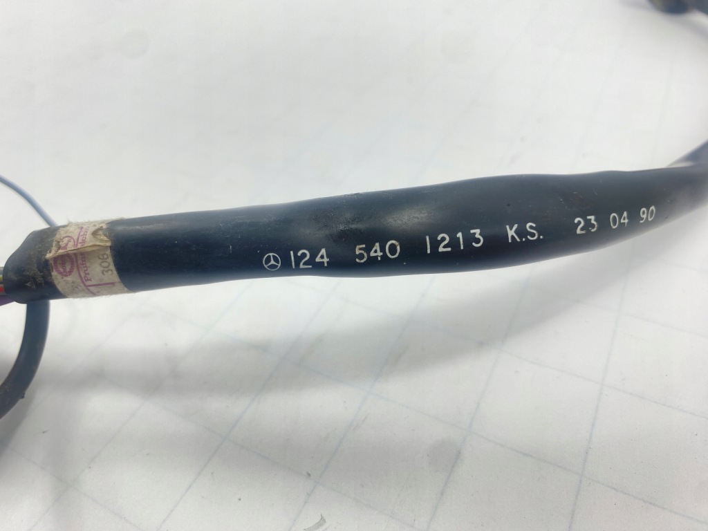 фото №13, Джгут електропроводка коробки автоматичної mercedes w124 1245401213