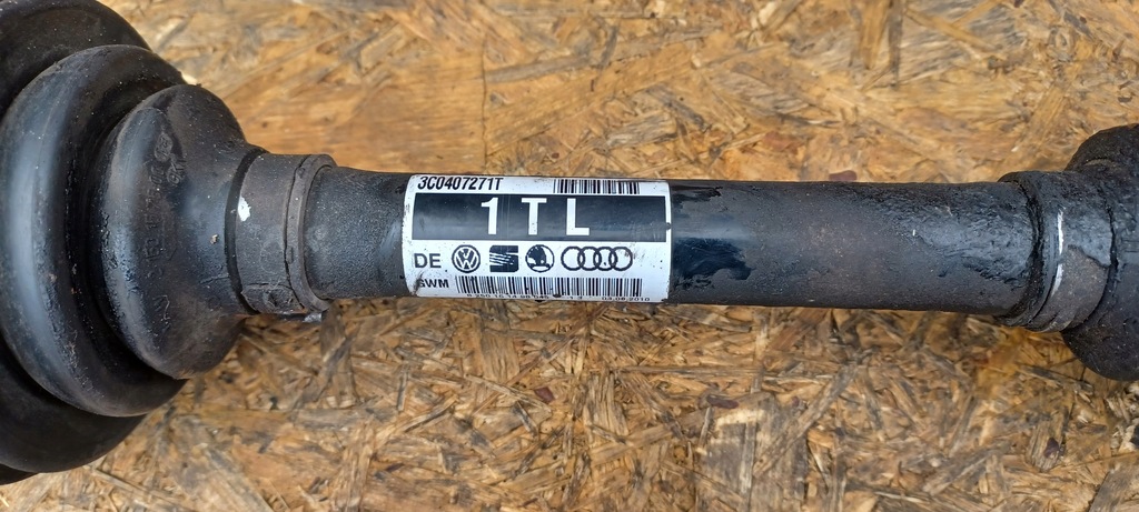 фото №5, Vw passat b6 b7 приводной вал левая перед 3c0407271t