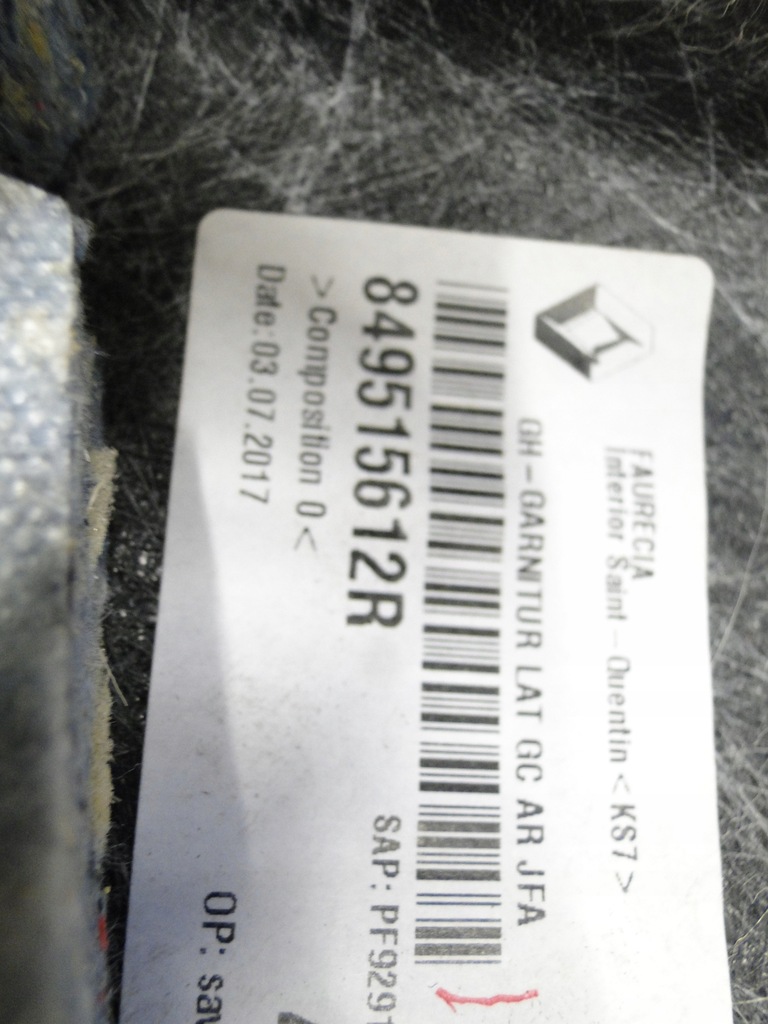 фото №5, Renault scenic iv обшивка багажника лівий