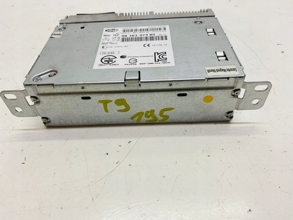 фото №1, Радіо 9816307380 peugeot 308 ii t9