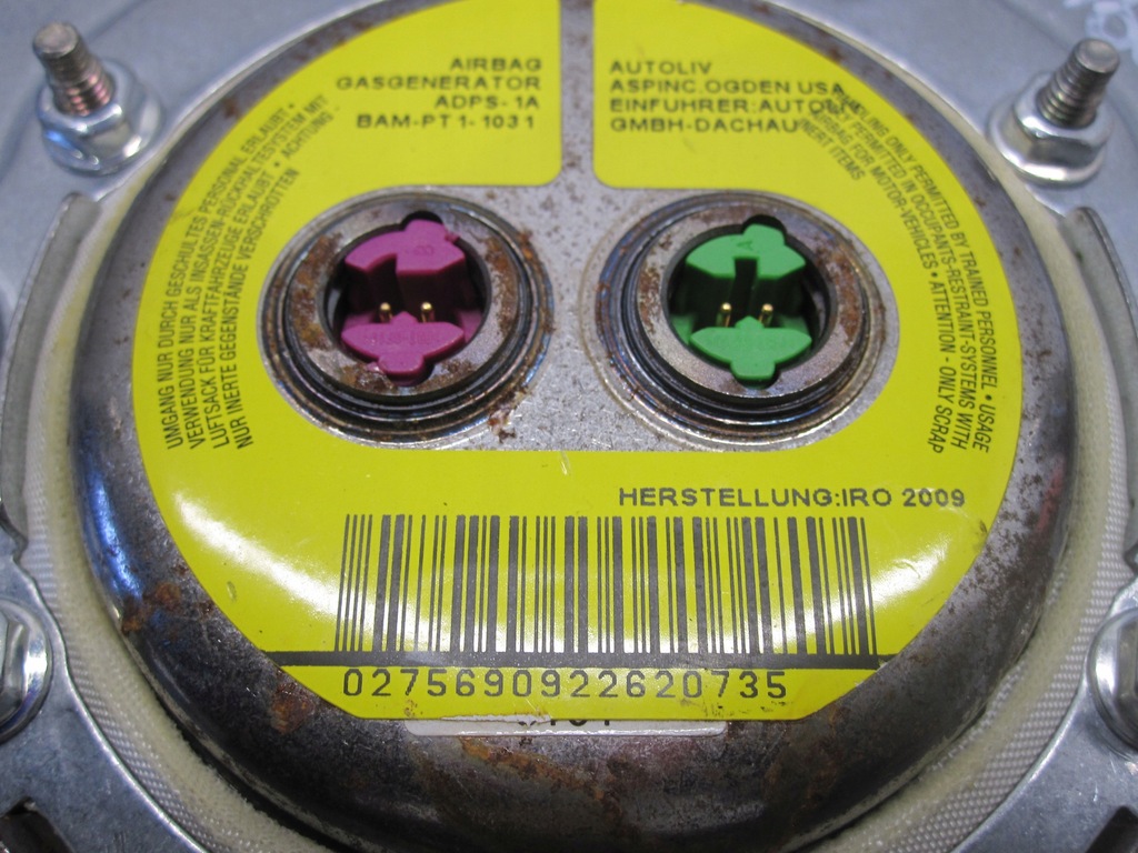 фото №6, Volvo v50 подушка безопасности подушка водителя 8623347 6100233a00