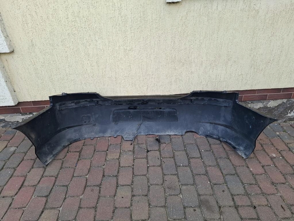 Бампер задній peugeot 407 седан +абсорбер+ напрямні демонтаж комплектний  04-10 Оригінал