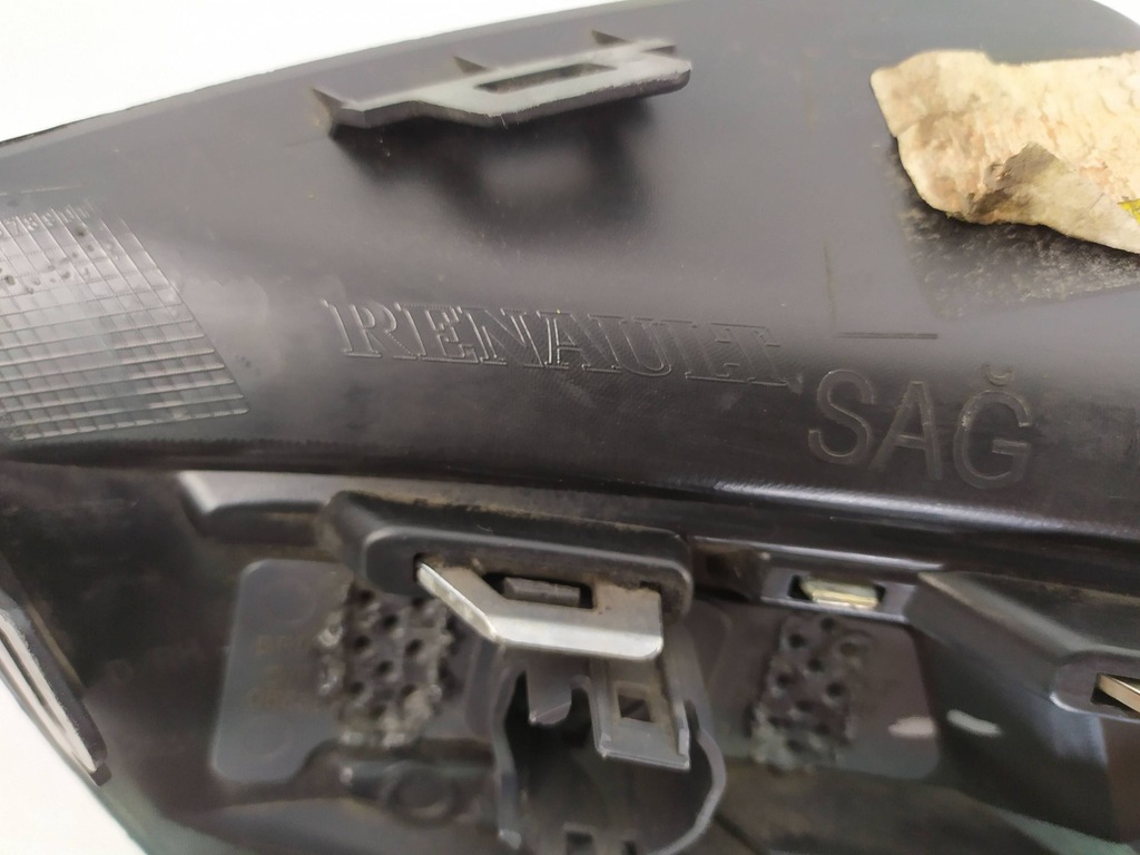 фото №12, Решётка противотуманной фары боковая правый перед renault clio v