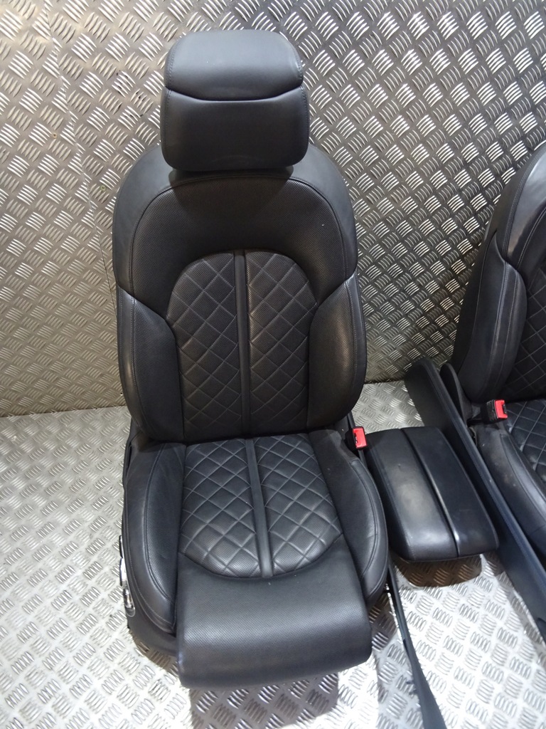 фото №6, Audi a8 4h s8 lift сидіння kanpa комплект шкіра