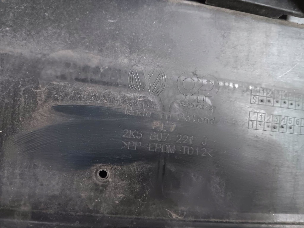 фото №11, Бампер перед vw caddy iii lift 15-20 оригінальний номер 2k5807221j