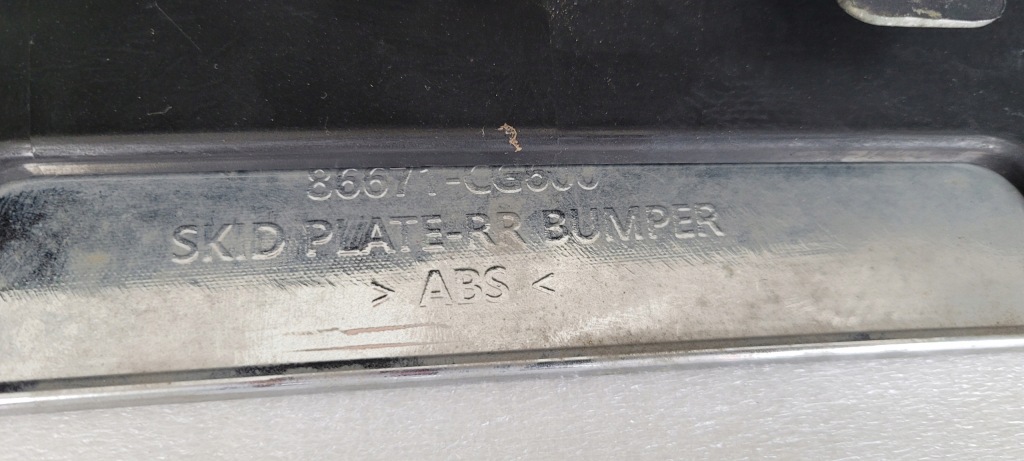 Бампер задний задний hyundai staria 2021- 86671-cg600 Оригинал