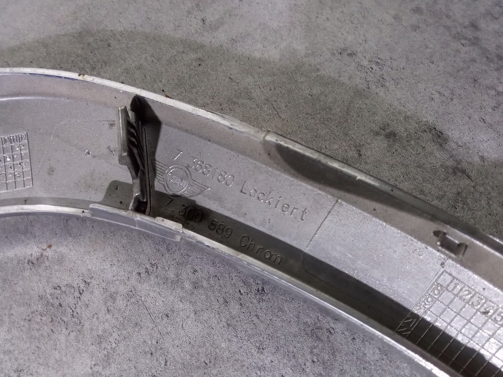 фото №4, Mini clubman f54 hatch f55 2014- решётка радиатора хром молдинг 7300589