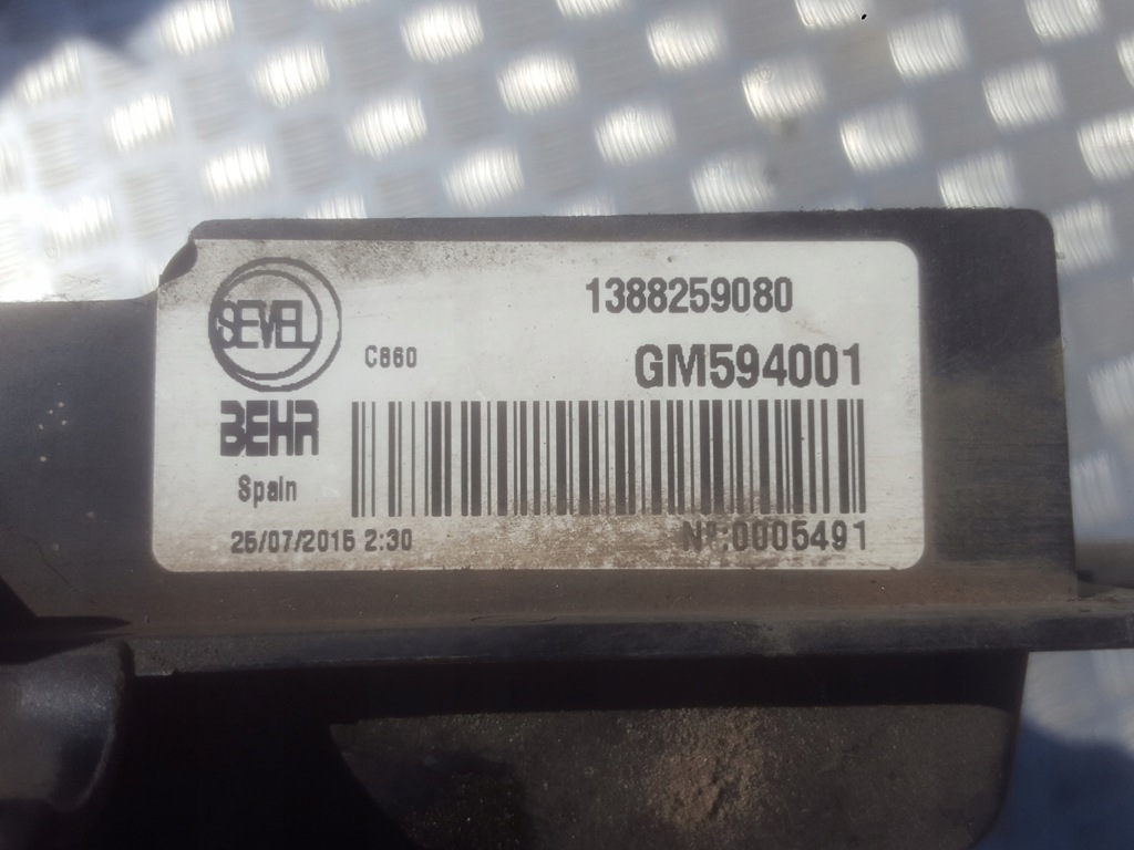 фото №11, Ducato jumper boxer вентилятор 06-19 оригінал