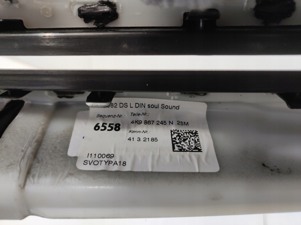 фото №11, Захист стійка d напрямна шторка багажника лівий задня audi a6 rs6 c8 kombi