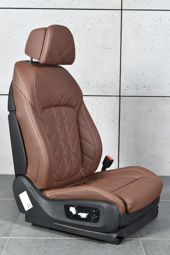 фото №13, Bmw x7 g07 lci сидіння сидіння салон середина 6 місць coffe комфорт 18km!