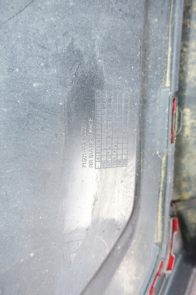 фото №14, Honda civic x hb sport бампер задняя задний 71501-tgg-zz00