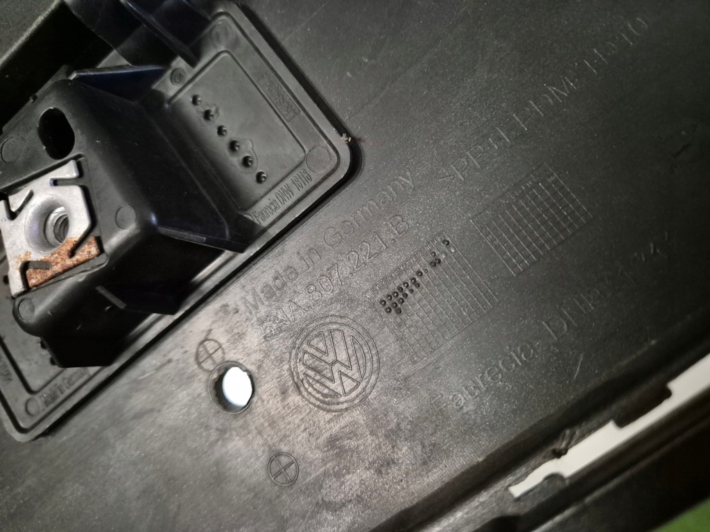 фото №10, Vw volkswagen tiguan ii 2 rline r-line 5na бампер перед передний омыватель