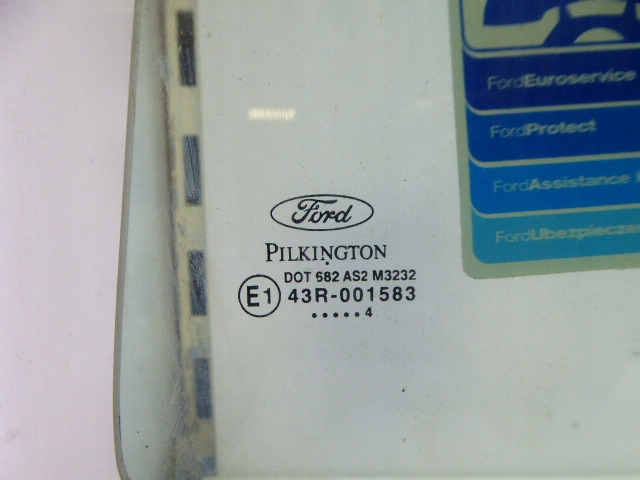 фото №2, Ford fiesta mk4 скло двері задня ліва