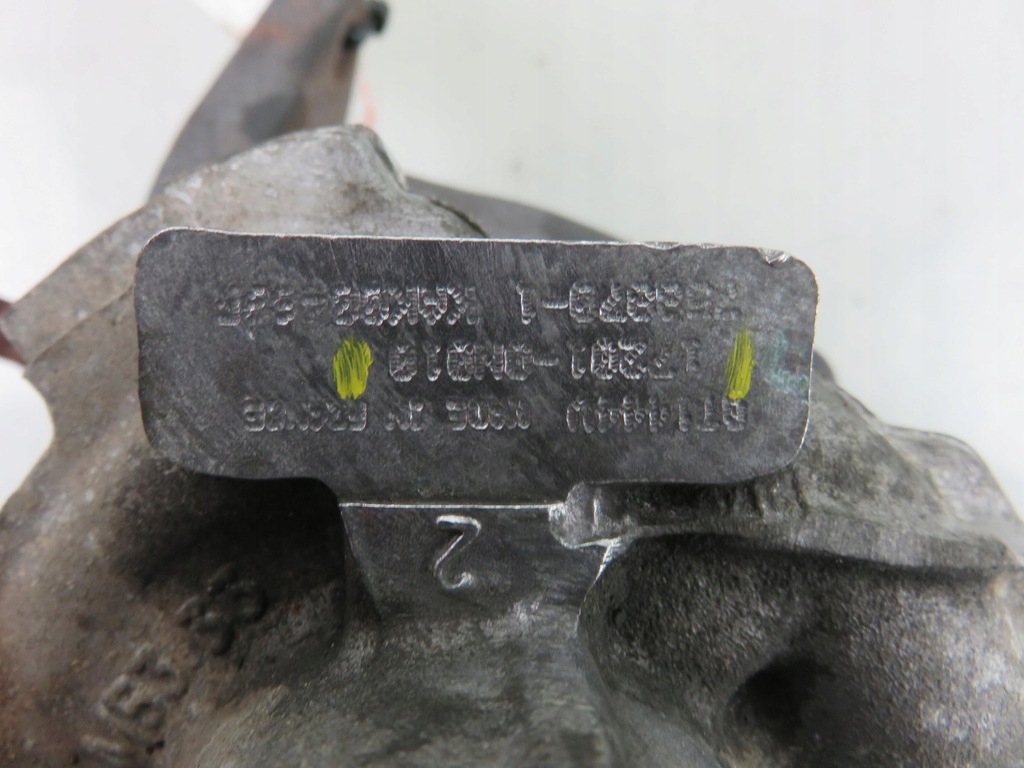 фото №8, Турбонагнетатель toyota auris e15 1.4 d-4d 172010n010 1nd-tv