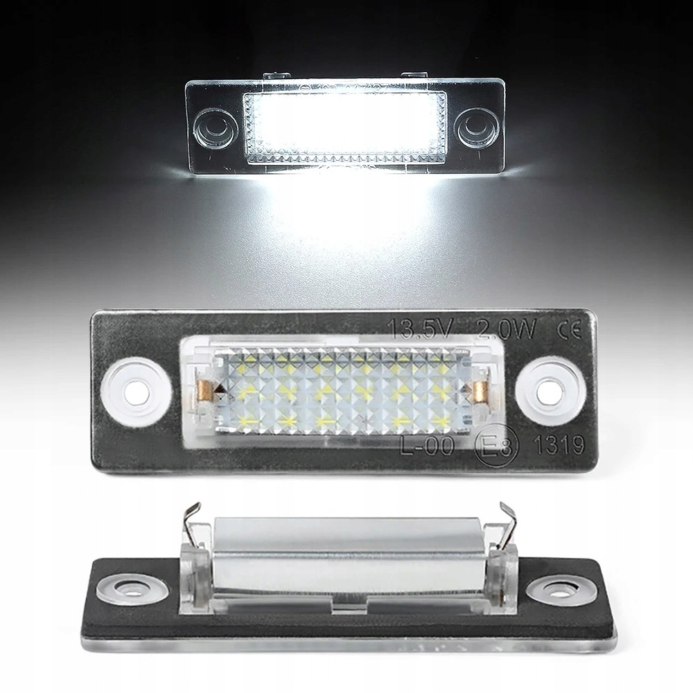 фото №9, Vw подсветка led номерного знака регистрационный passat b5 b6 touran jetta t5