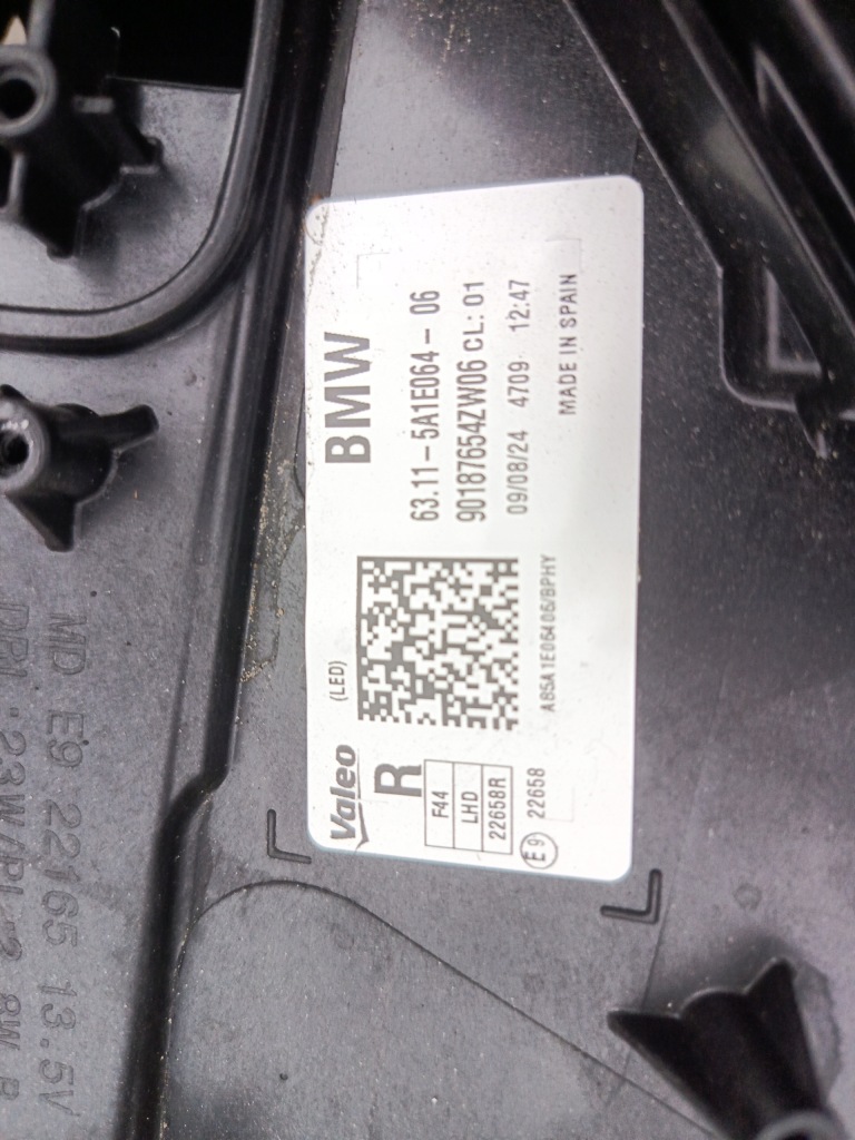 фото №9, Bmw 2 ii f44 full led комплект лампа лампа перед передних 9478450, 5a1e063