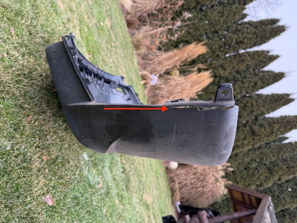 Tesla model y my juniper бампер задній накладка оригінал 1932604-00-d Київ