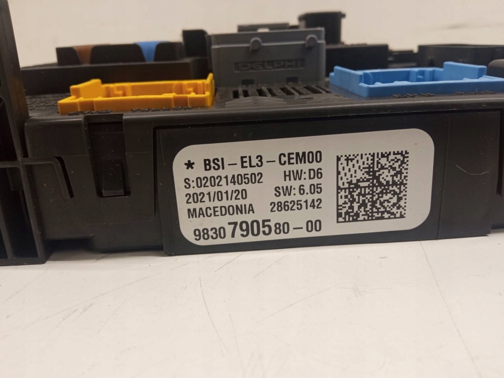 фото №8, Коробка bsi 9830790580 el3 peugeot expert iii 2016-