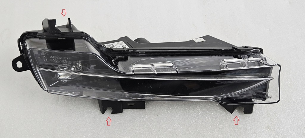 Противотуманная фара drl led high правый tesla model y 2020- Доставка