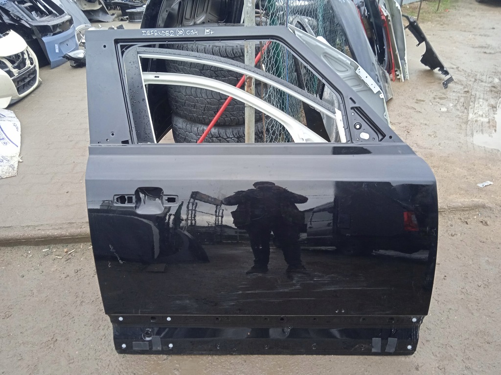 фото №1, Land rover defender ii дверь правое 3 дверные