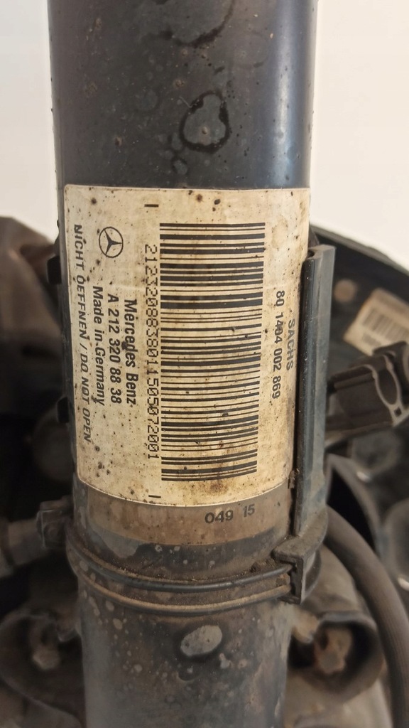 фото №10, Mercedes w212 поворотный кулак левый перед 2.2cdi