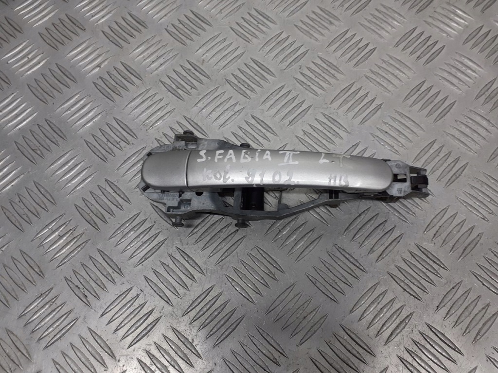 фото №1, Ручка левая задняя наружная skoda fabia ii 9102