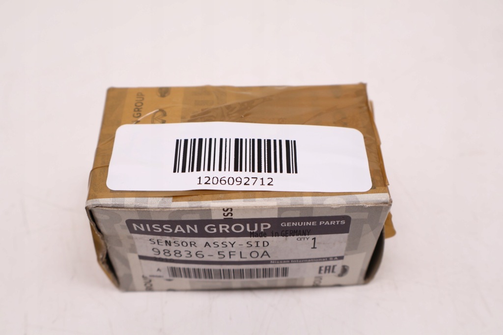 Nissan micra k14 датчик датчик удару подушка безпеки 98836-5fl0a Зі Шроту