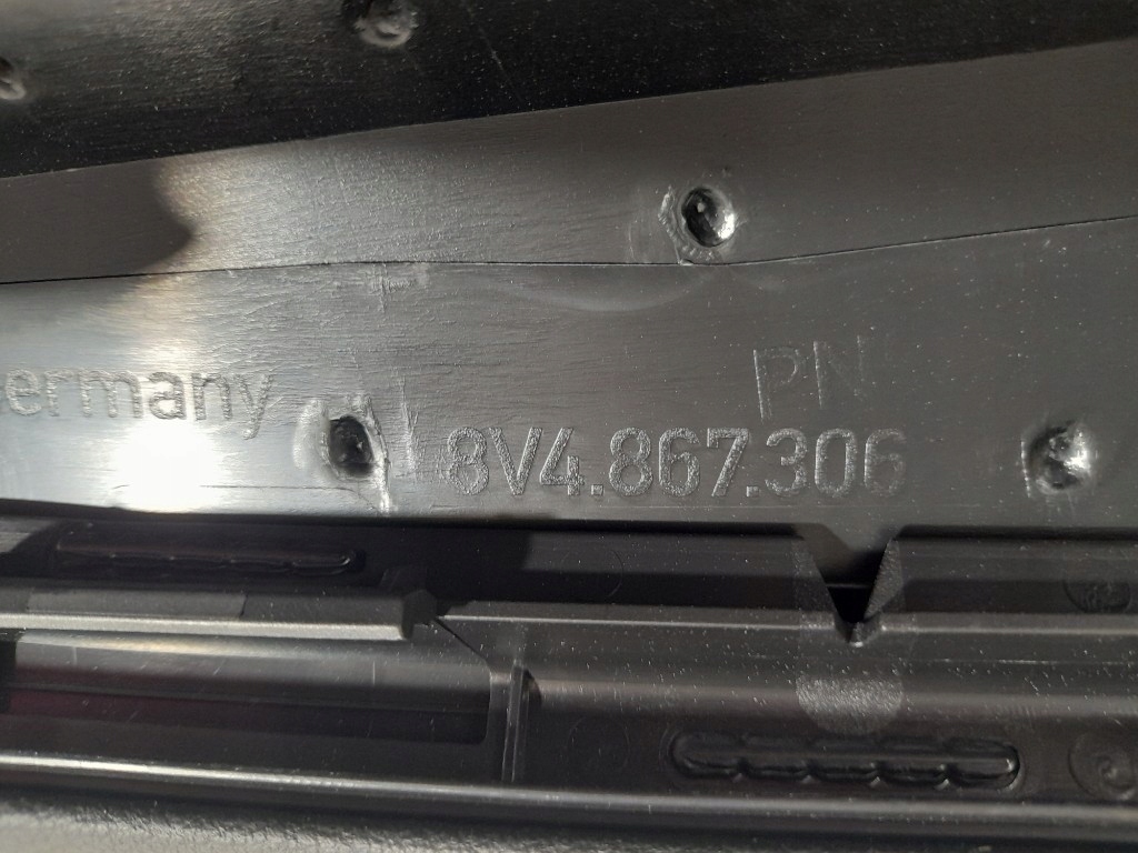 фото №16, Audi a3 8v sportback обшивка двері правий задня оббивка czarna super стан