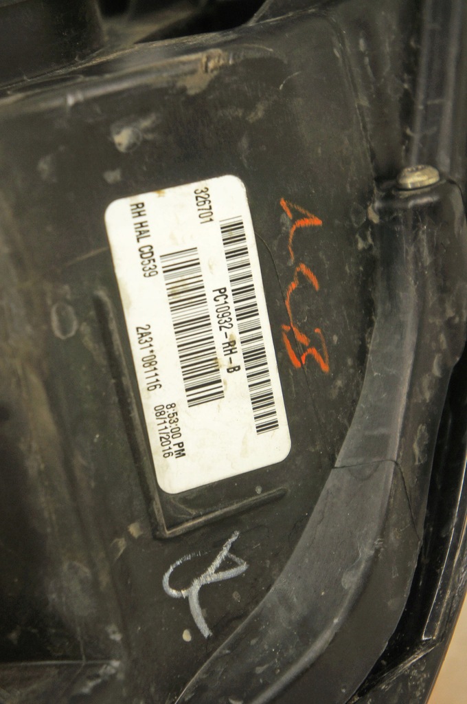 фото №8, Rp188 ford edge mk2 лампа фара правый перед pc10932-rh-b