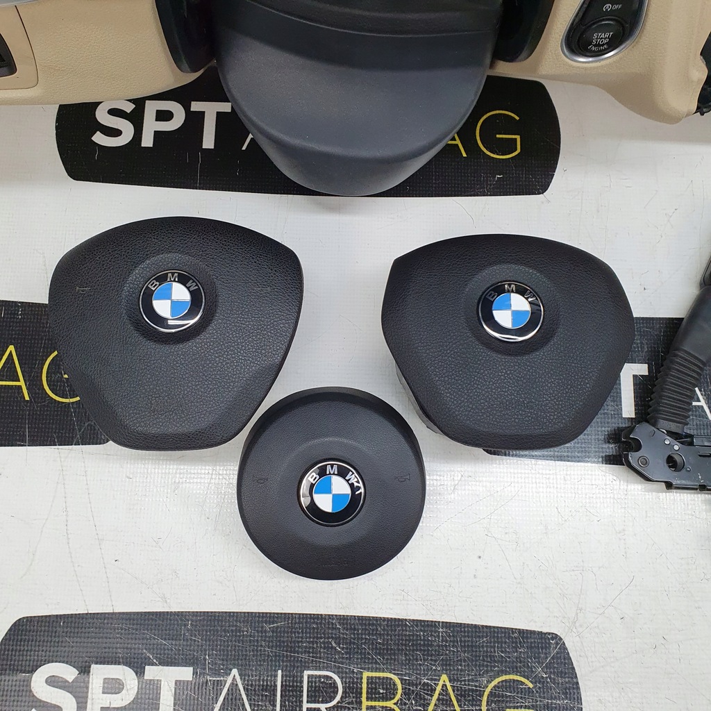 фото №9, Bmw f30 f31 f34 панель приладів консоль подушки безпеки ремені подушка безпеки