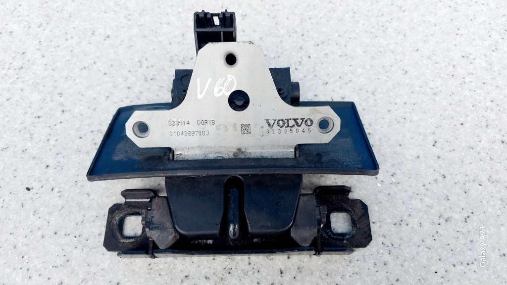 фото №1, Volvo v60 i замок задний крышки 31335045
