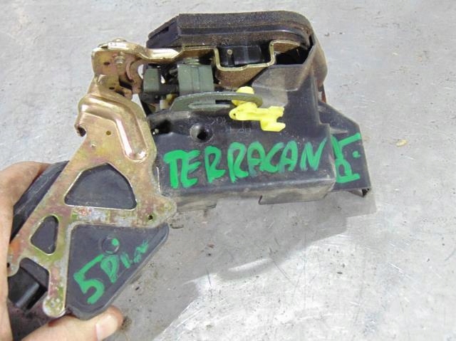 фото №5, Замок дверь правый задняя hyundai terracan 5 pin