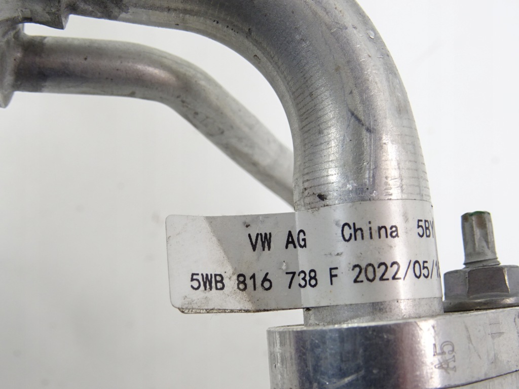 фото №8, Vw t-roc lift 1.0 tsi шланг трубка кондиционера 5wa816743a 5wb816738f
