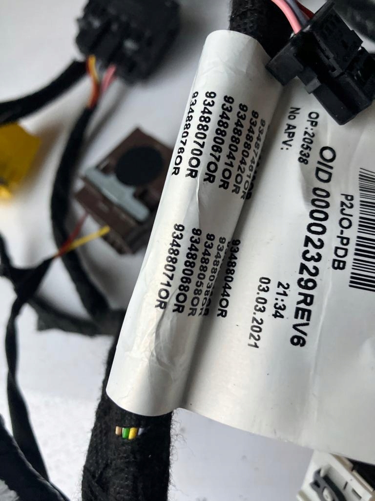 фото №5, Жгут электропроводка консоли corsa f