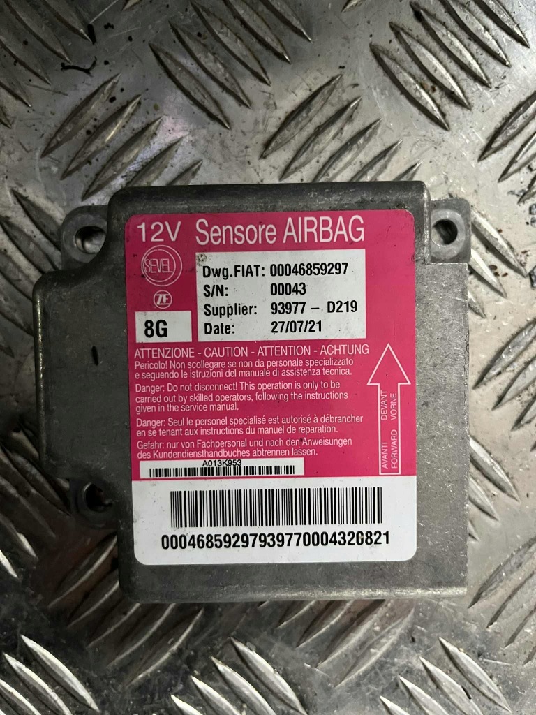 Купити Модуль датчик подушка безпеки jumper ducato boxer 00046859297 2021 rok