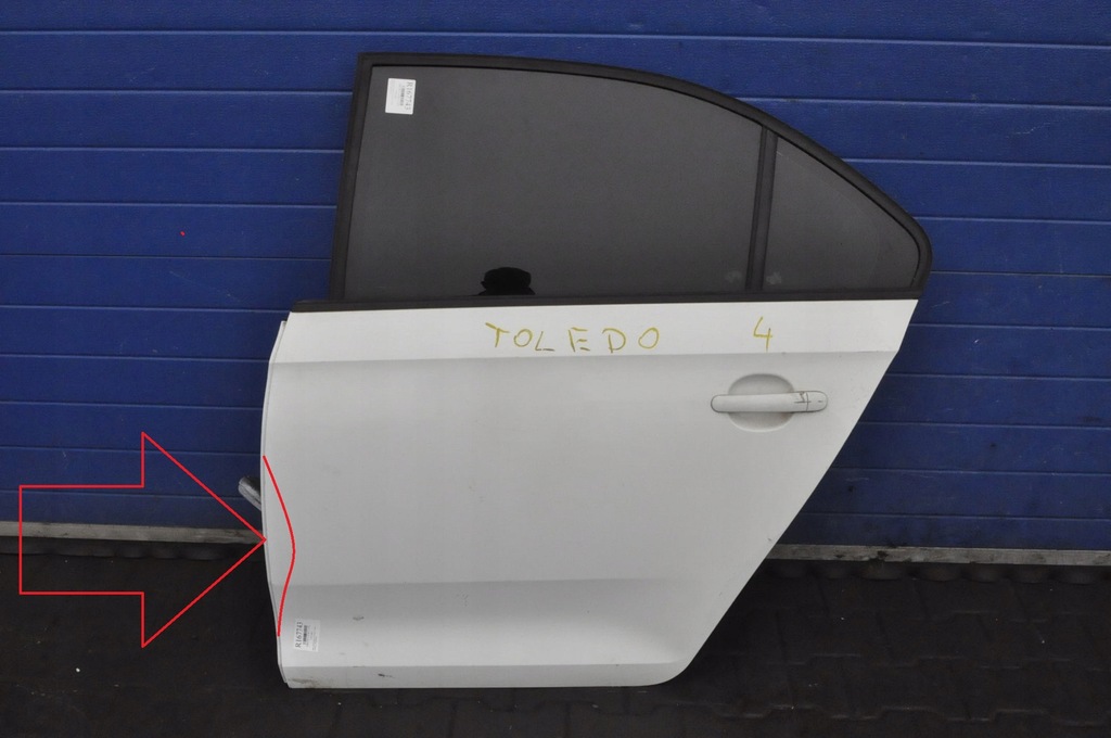 фото №1, Seat toledo iv двері лівий задня задні