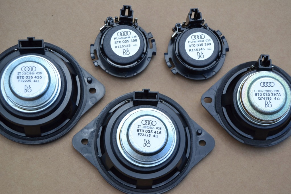 фото №9, Audi a5 8t sportback динамики bang olufsen усилитель сабвуфер kpl.