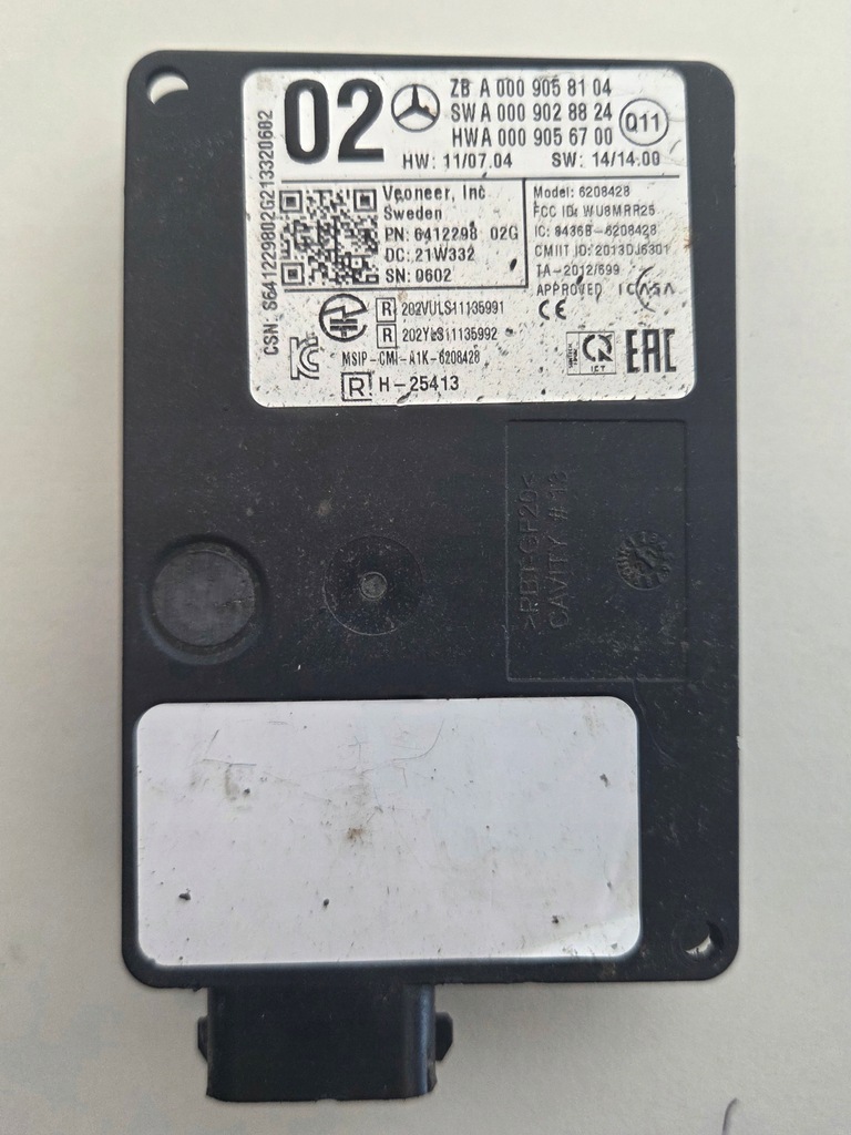 фото №1, Ассистент поперечина движения датчик мертвого pola mercedes a0009058104