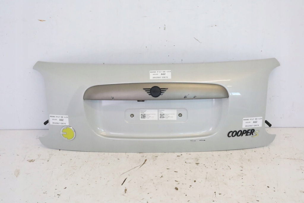 фото №1, Крышка багажника крышка багажника задняя задняя mini cooper f57 f67 cabrio a62 камера