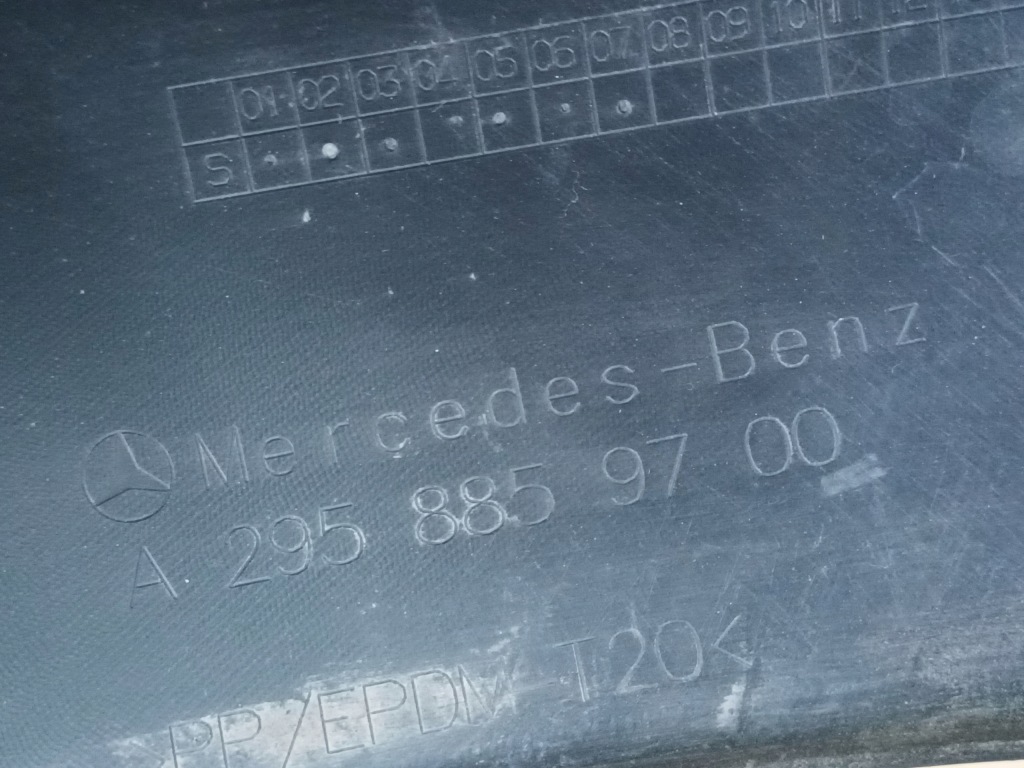 фото №14, Спойлер pod бампер перед mercedes eqe w295 a295