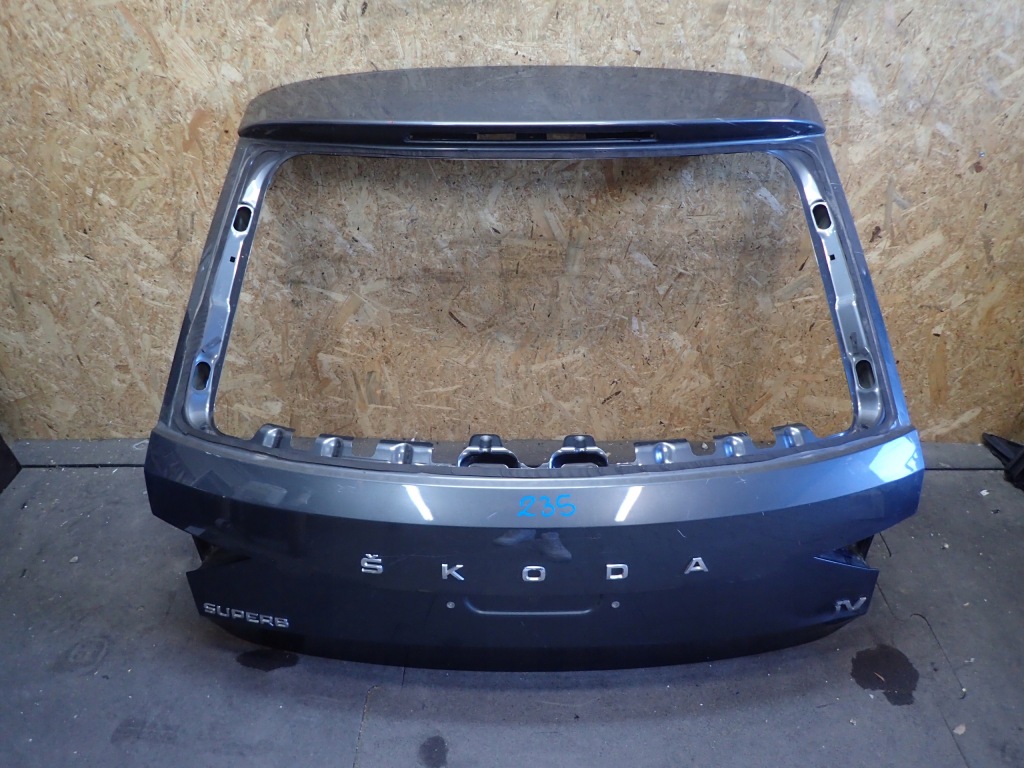 фото №1, Крышка багажника задняя skoda superb iii 3 kombi lift