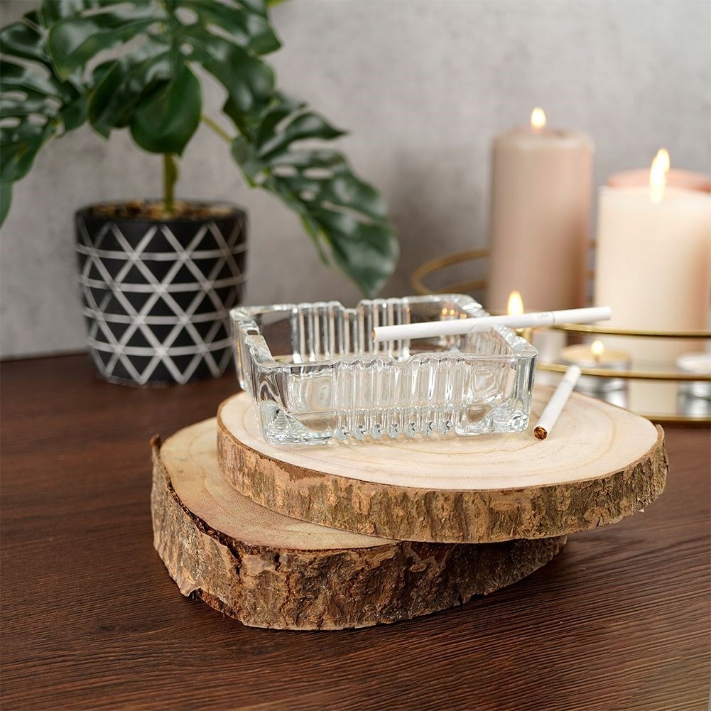 Пепельница стеклянная popielnica квадратный stołowa Киев